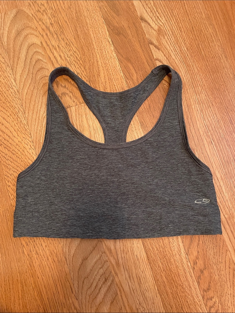 C9 by Champion Charcoal Gray Racerback Sports Bra